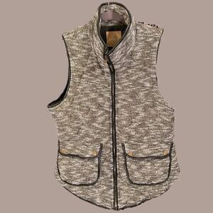 Tweed Puffer Vest